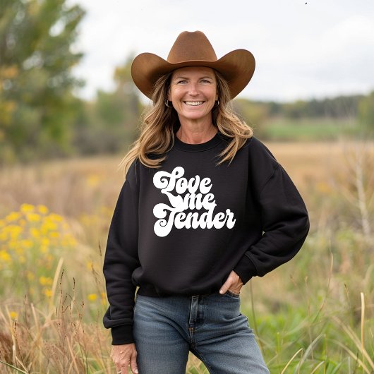 Sweatshirt Aime-moi tendrement