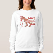 Sweatshirt Aimer Asaurus Rex-Dinosaur-T Rex-Funny (Devant)