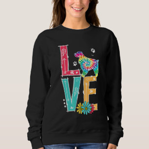 Sweatshirt Aimer Cocker Spaniel Tie Dye Rainbow Cocker Spanie