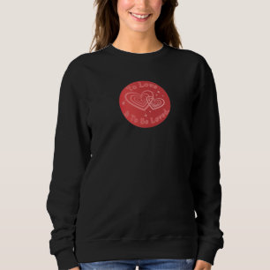 Sweatshirt Aimer et être aimé Aura manifeste