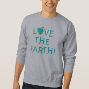 Sweatshirt Aimez la terre ambiante