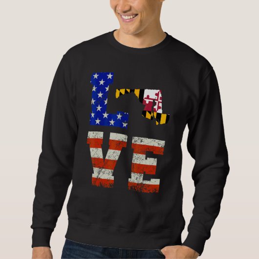 Sweatshirt Aimez Maryland (Devant)