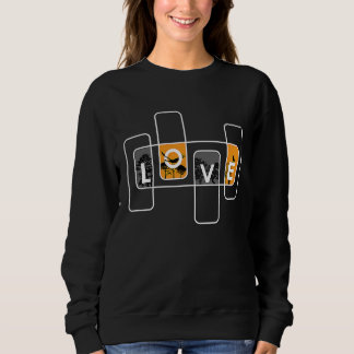 Sweatshirt Aimez Mère Nature avec des oiseaux adorables