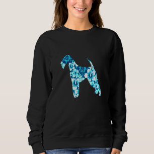 Sweatshirt Airedale Terrier Aloha Hawaiian Chien 1