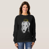 Sweatshirt Airedale Terrier avec Couronne (Devant entier)