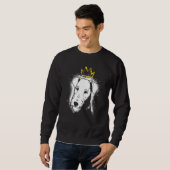 Sweatshirt Airedale Terrier avec Couronne (Devant entier)
