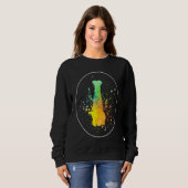 Sweatshirt Airedale Terrier Vintage 1 (Devant entier)