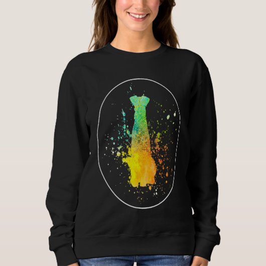 Sweatshirt Airedale Terrier Vintage 1 (Devant)