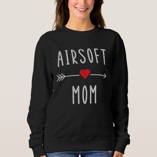 Sweatshirt Airsoft Mom Airsoft Game    Mom Mothers Day (Devant)