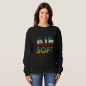 Sweatshirt Airsoft Player Team Sport Com Ition 1 (Devant entier)