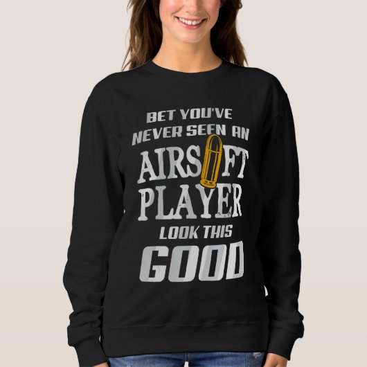 Sweatshirt Airsoft Player Team Sport Competition 3 (Devant)