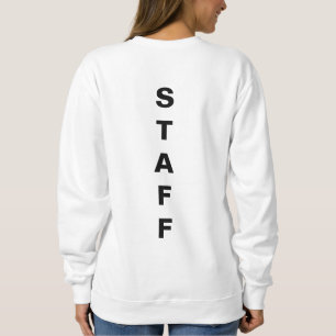 Sweatshirt Ajouter Entreprise Logo Membre du personnel Femmes