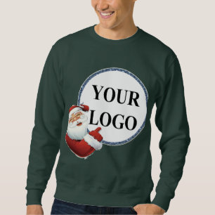Sweatshirt Ajouter votre logo Noël