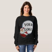 Sweatshirt Ajouter votre logo Noël (Devant entier)