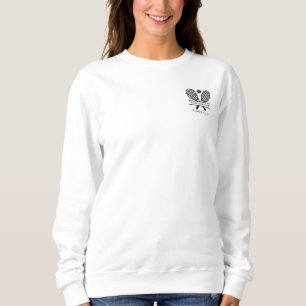 Sweatshirt Ajouter Votre Nom De Club Tennis Team Swag Personn