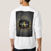 Sweatshirt Ajouter votre nom et votre initiale (Dos)