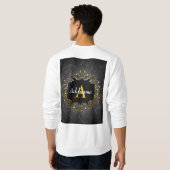 Sweatshirt Ajouter votre nom et votre initiale (Dos entier)