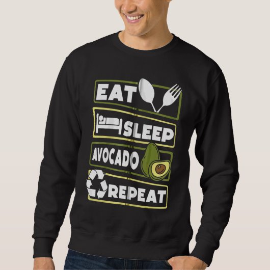 Sweatshirt Akiras Fudoavocado Tree Mexique Pear Plan (Devant)