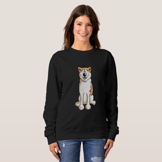Sweatshirt Akita Inu Dog I For Dog (Devant entier)