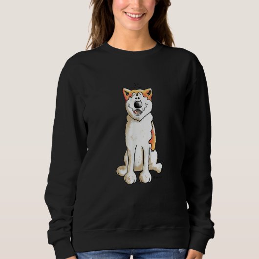 Sweatshirt Akita Inu Dog I For Dog (Devant)