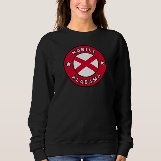 Sweatshirt Alabama mobile (Devant)