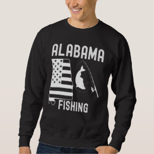 Sweatshirt Alabama Pêche Hommes Femmes Ou Jeunes