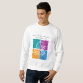 Sweatshirt Alaikum d'Assalamu '- art arabe de calligraphie (Devant entier)