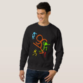 Sweatshirt Alan Design Art Becker Jouer Jeu Ga Essentiel (Devant entier)