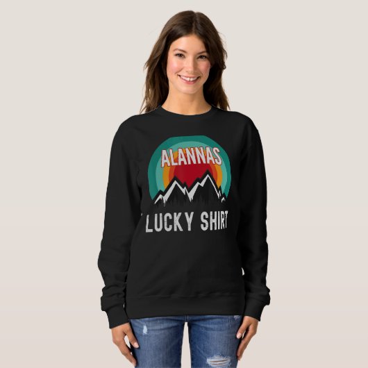 Sweatshirt Alannas Lucky (Devant entier)