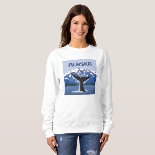 Sweatshirt Alaska | Baleine (Devant entier)