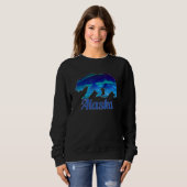Sweatshirt Alaska Tees & Ours Alaska (Devant entier)