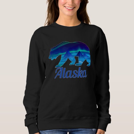 Sweatshirt Alaska Tees & Ours Alaska (Devant)