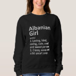 Sweatshirt ALBANIAN FILLE ALBANIA Don Funny Country Accueil R<br><div class="desc">ALBANIAN FILLE ALBANIE Cadeau Funny Country Accueil Racines Descent Débardeur.</div>
