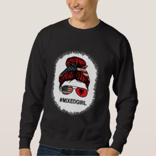 Sweatshirt Albanie Drapeau américain - États-Unis Albanais Me