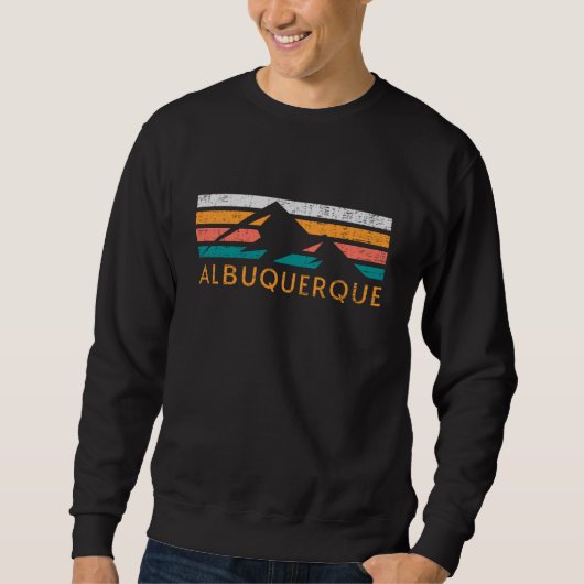 Sweatshirt Albuquerque Retro (Devant)