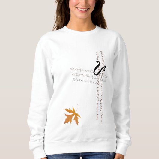 Sweatshirt alchimiste automatique (Devant)