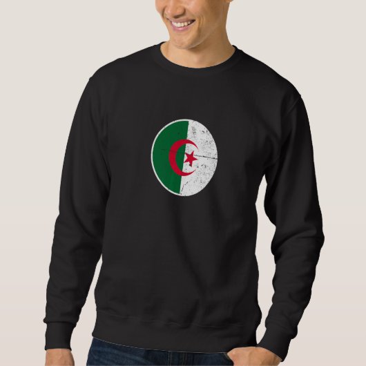 Sweatshirt Algérie Drapeau algérien fier 1 (Devant)