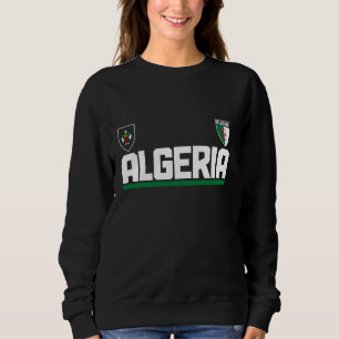 Sweatshirt Algérie Drapeau algérien Patrimoine des racines af