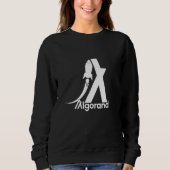 Sweatshirt Algorand Rocket Crypto Nft CryptoCurrency Blocs (Devant)