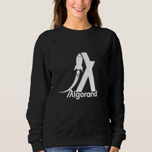 Sweatshirt Algorand Rocket Crypto Nft CryptoCurrency Blocs (Devant)
