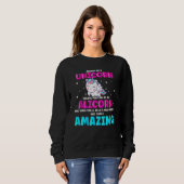 Sweatshirt Alicorn Magique Unicorne Imaginaire Créature légen (Devant entier)