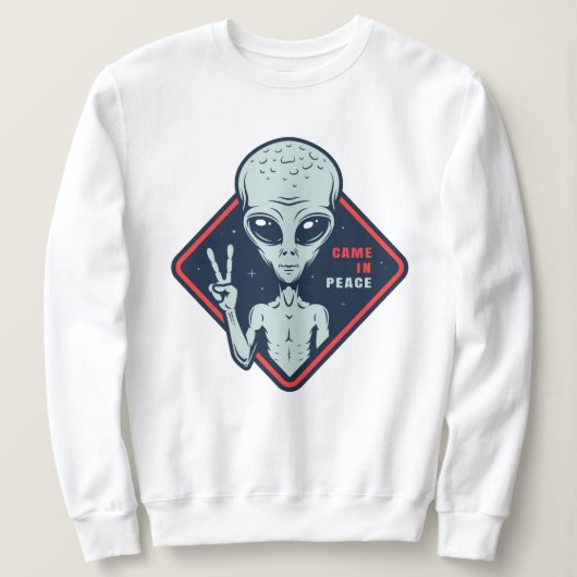 Sweatshirt Alien (Design devant)