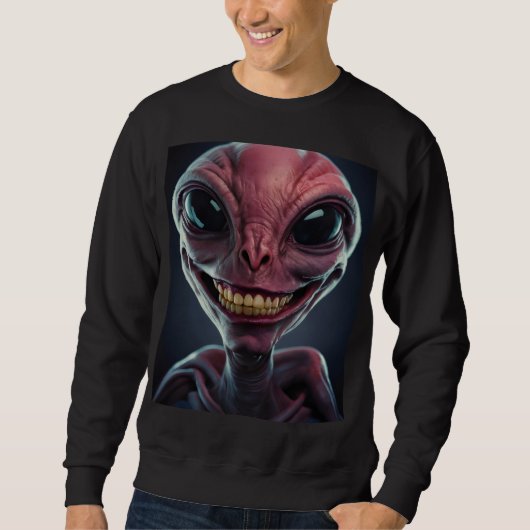 Sweatshirt Alien. (Devant)
