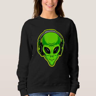Sweatshirt Alien Avec Casque Êtes-Vous Prêt