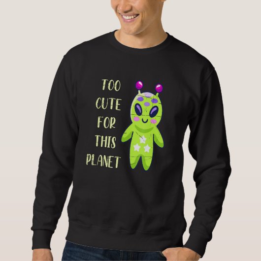 Sweatshirt Alien Chef Espace extra-atmosphérique Scifi Alien (Devant)