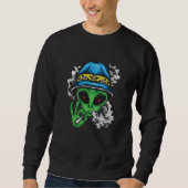 Sweatshirt Alien de refroidissement (Devant)