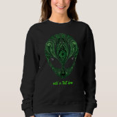 Sweatshirt Alien d'ovni extraterrestre (Devant)