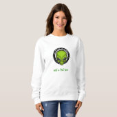 Sweatshirt Alien d'ovni extraterrestre (Devant entier)