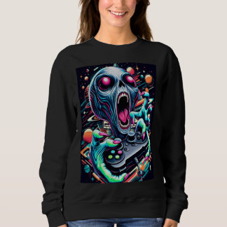 Sweatshirt Alien gamer