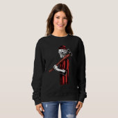 Sweatshirt Alien Lumberjack Woodworking Carpenter (Devant entier)